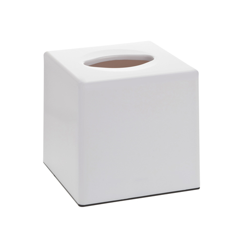 white porcelain tissue box cover