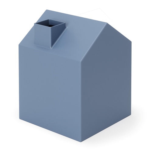 Umbra Casa Tissue Box Cover- Slate Blue