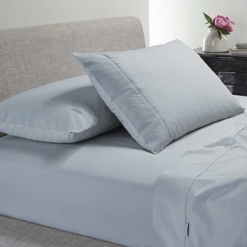 Heston 300 Thread Count Split King Sheet Set - Steel Blue