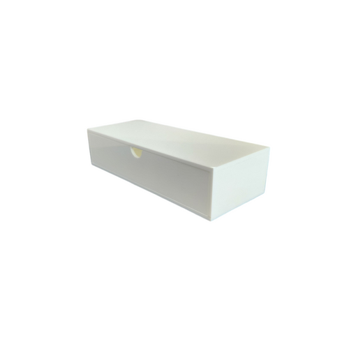 Alva White Gloss Bathroom Box