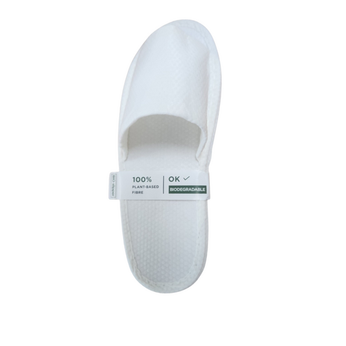 Biodegradable Hotel Slippers Open Toe x 100 Pairs